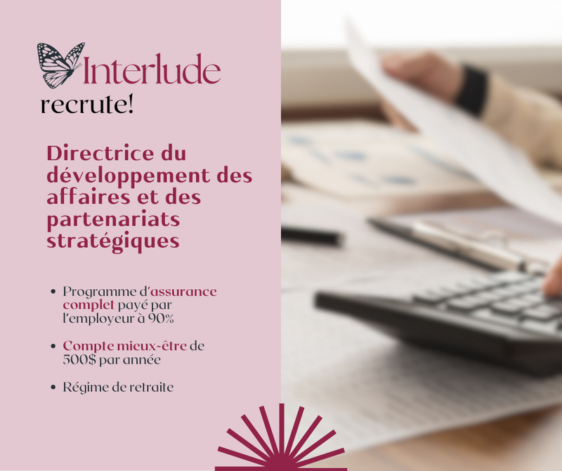 Directrice du développement des affaires et des partenariats stratégiques